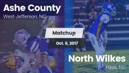 Matchup: Ashe County vs. North Wilkes  2017