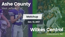 Matchup: Ashe County vs. Wilkes Central  2017