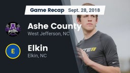 Recap: Ashe County  vs. Elkin  2018