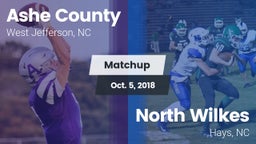 Matchup: Ashe County vs. North Wilkes  2018