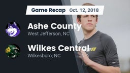 Recap: Ashe County  vs. Wilkes Central  2018