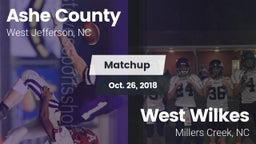 Matchup: Ashe County vs. West Wilkes  2018