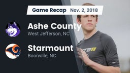 Recap: Ashe County  vs. Starmount  2018