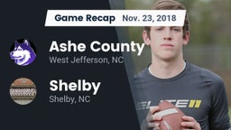 Recap: Ashe County  vs. Shelby  2018
