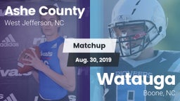 Matchup: Ashe County vs. Watauga  2019