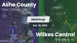 Matchup: Ashe County vs. Wilkes Central  2019