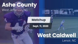 Matchup: Ashe County vs. West Caldwell  2020