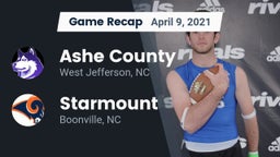 Recap: Ashe County  vs. Starmount  2021