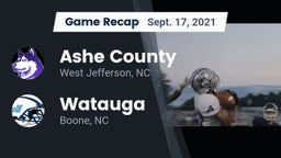 Recap: Ashe County  vs. Watauga  2021