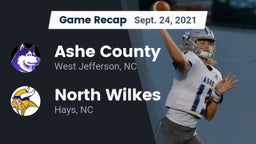 Recap: Ashe County  vs. North Wilkes  2021