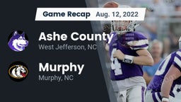 Recap: Ashe County  vs. Murphy  2022