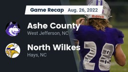 Recap: Ashe County  vs. North Wilkes  2022