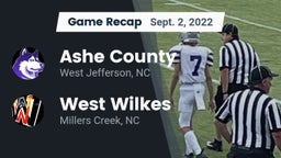 Recap: Ashe County  vs. West Wilkes  2022