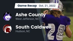 Recap: Ashe County  vs. South Caldwell  2022