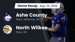 Recap: Ashe County  vs. North Wilkes  2023
