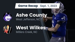 Recap: Ashe County  vs. West Wilkes  2023