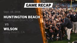 Recap: Huntington Beach  vs. Wilson  2016