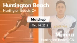 Matchup: Huntington Beach vs. Marina  2016
