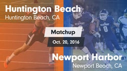 Matchup: Huntington Beach vs. Newport Harbor  2016