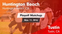 Matchup: Huntington Beach vs. Tustin  2016