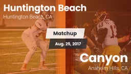 Matchup: Huntington Beach vs. Canyon  2017