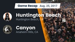 Recap: Huntington Beach  vs. Canyon  2017