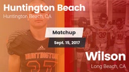 Matchup: Huntington Beach vs. Wilson  2017