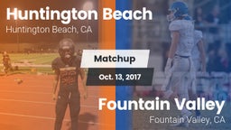 Matchup: Huntington Beach vs. Fountain Valley  2017