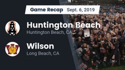 Recap: Huntington Beach  vs. Wilson  2019