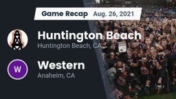 Recap: Huntington Beach  vs. Western  2021