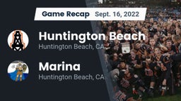 Recap: Huntington Beach  vs. Marina  2022
