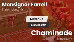 Matchup: Monsignor Farrell vs. Chaminade  2017
