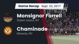 Recap: Monsignor Farrell  vs. Chaminade  2017