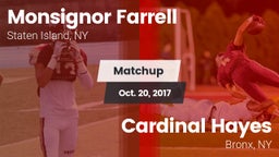 Matchup: Monsignor Farrell vs. Cardinal Hayes  2017