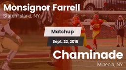 Matchup: Monsignor Farrell vs. Chaminade  2018