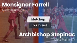 Matchup: Monsignor Farrell vs. Archbishop Stepinac  2018