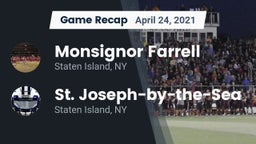 Recap: Monsignor Farrell  vs. St. Joseph-by-the-Sea  2021