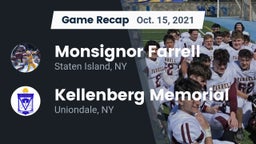 Recap: Monsignor Farrell  vs. Kellenberg Memorial  2021
