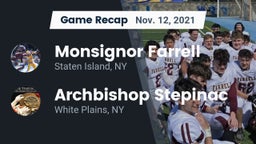 Recap: Monsignor Farrell  vs. Archbishop Stepinac  2021