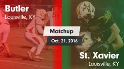 Matchup: Butler vs. St. Xavier  2016
