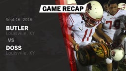 Recap: Butler  vs. Doss  2016