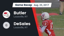 Recap: Butler  vs. DeSales  2017