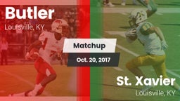 Matchup: Butler vs. St. Xavier  2017