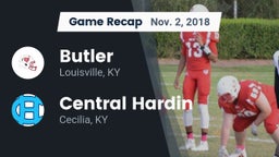 Recap: Butler  vs. Central Hardin  2018