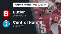 Recap: Butler  vs. Central Hardin  2019