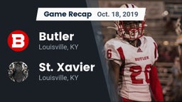 Recap: Butler  vs. St. Xavier  2019