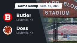 Recap: Butler  vs. Doss  2020