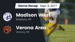 Recap: Madison West  vs. Verona Area  2017