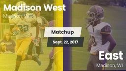 Matchup: Madison West vs. East  2017