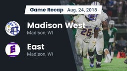 Recap: Madison West  vs. East  2018